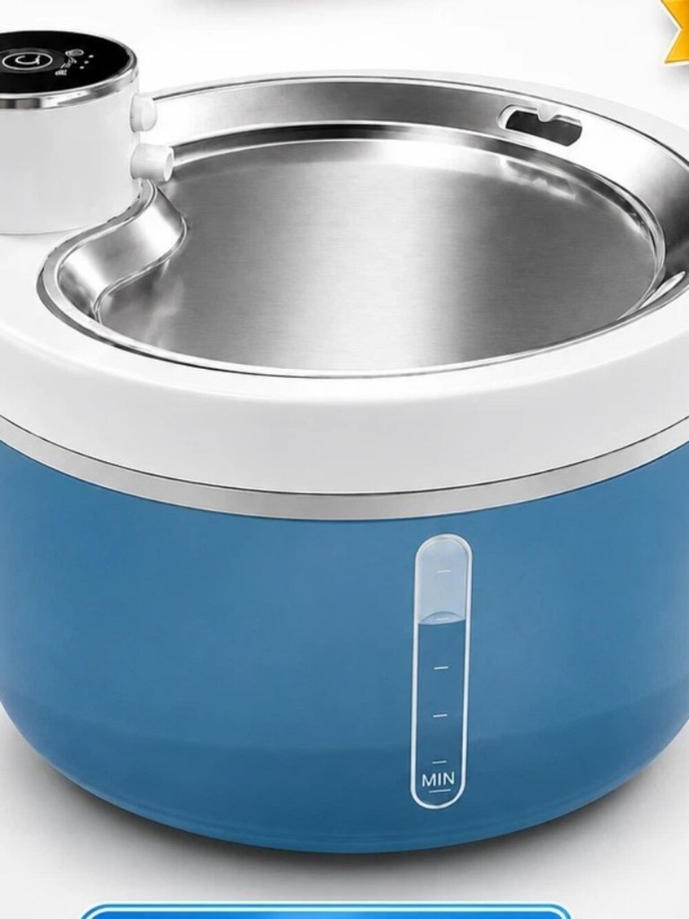 Wireless Cat Water Fountain Stainless 2.5L Motion Sensor